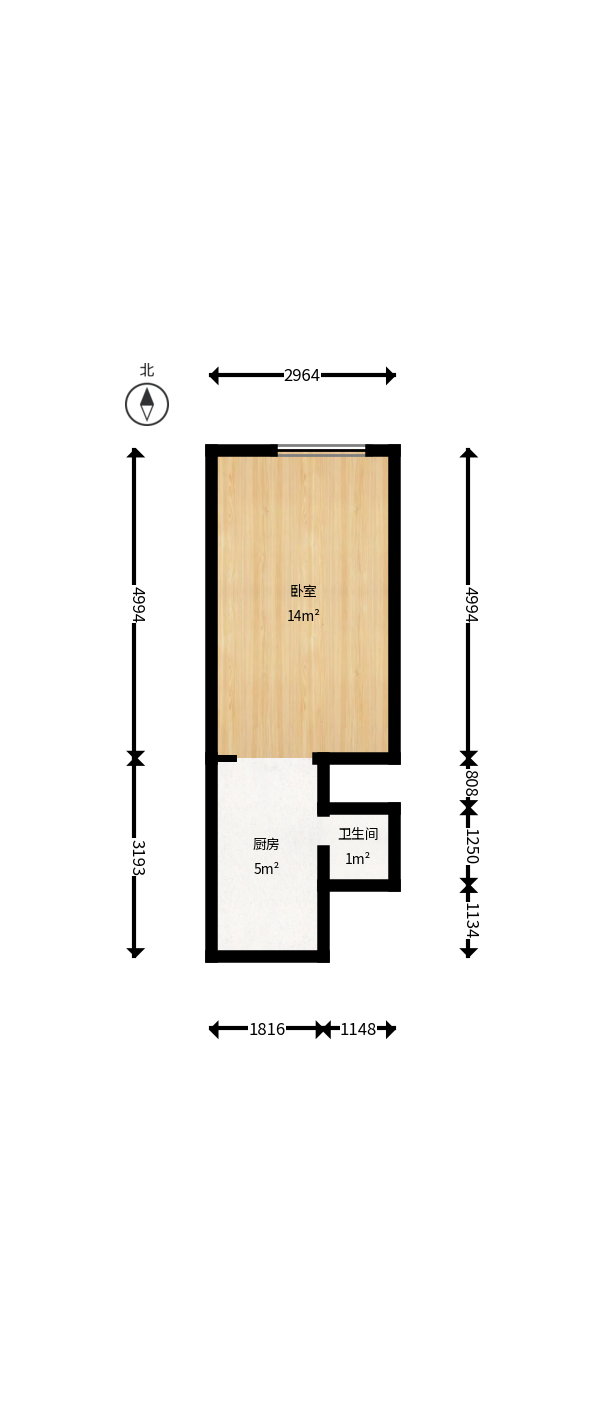 碧桂园城市之光   38.0㎡      1700.0元/月小区图