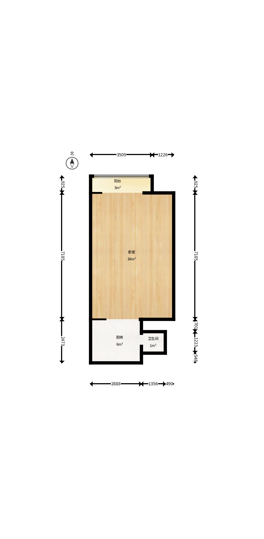 荣泰广场   50.0㎡      1300.0元/月小区图